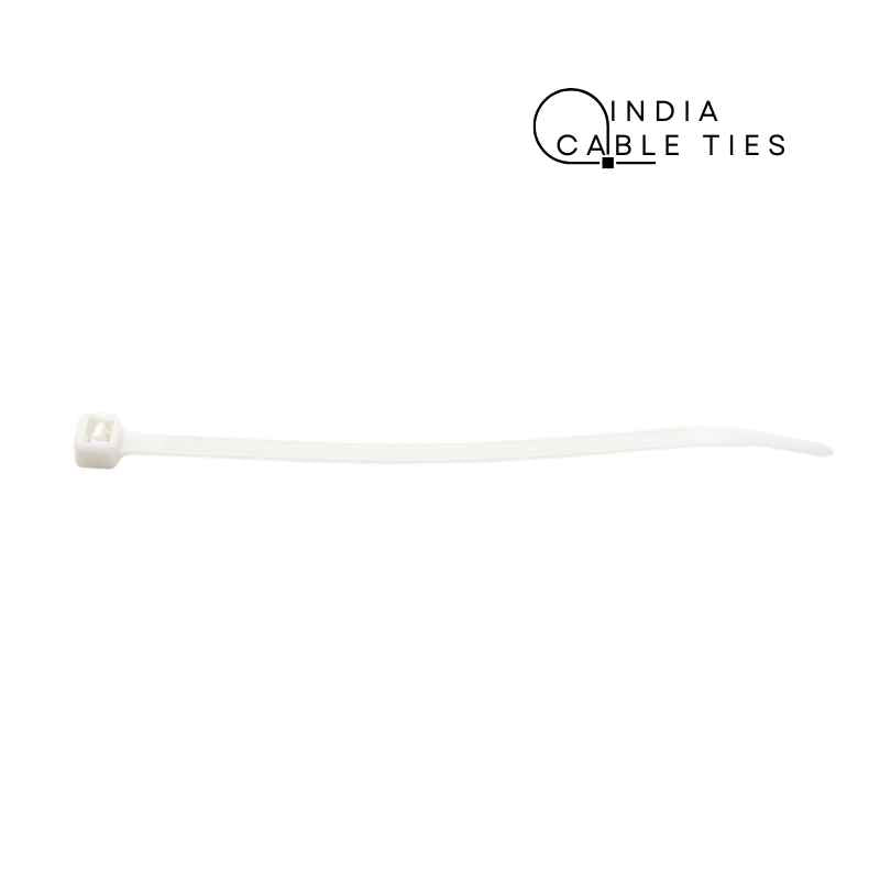 India Cable Ties Strong Self-Locking Nylon Zip Ties Pack of 100